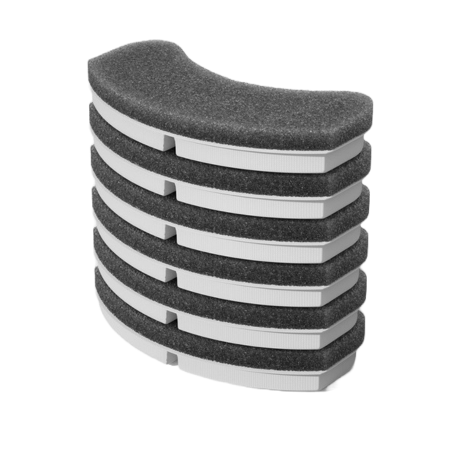 Set de 6 Filtros de repuesto para la fuente para gatos Komypets