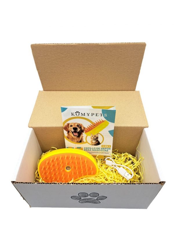 Cepillo de vapor para mascotas 3 en 1 Komypets - Image 4